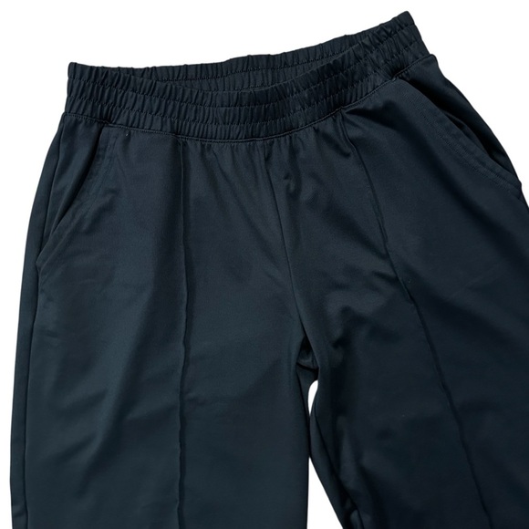 Aerie Black Elastic Waistband Pull On Wide Leg High Rise Trouser Pants Size S - Picture 3 of 12